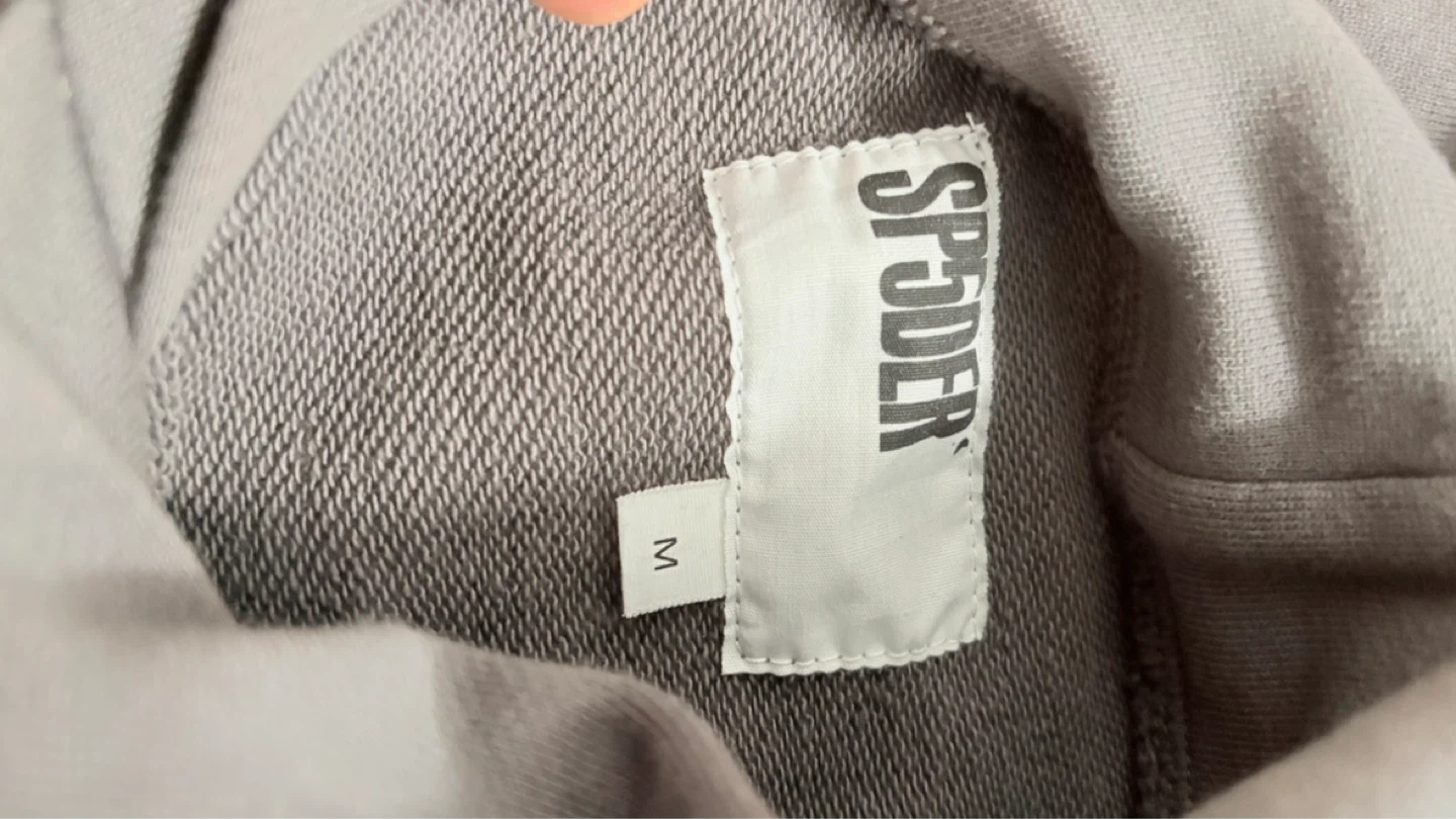 SPIDER Hoodie Size M Grey - photo 3