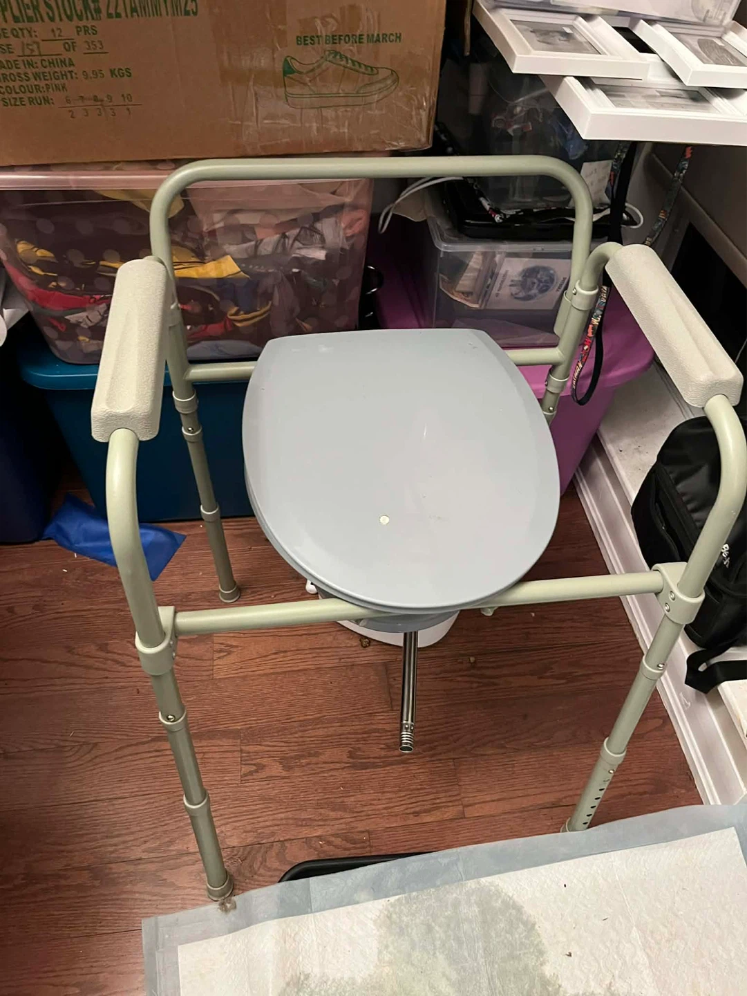 Portable Commode Toilet Chair