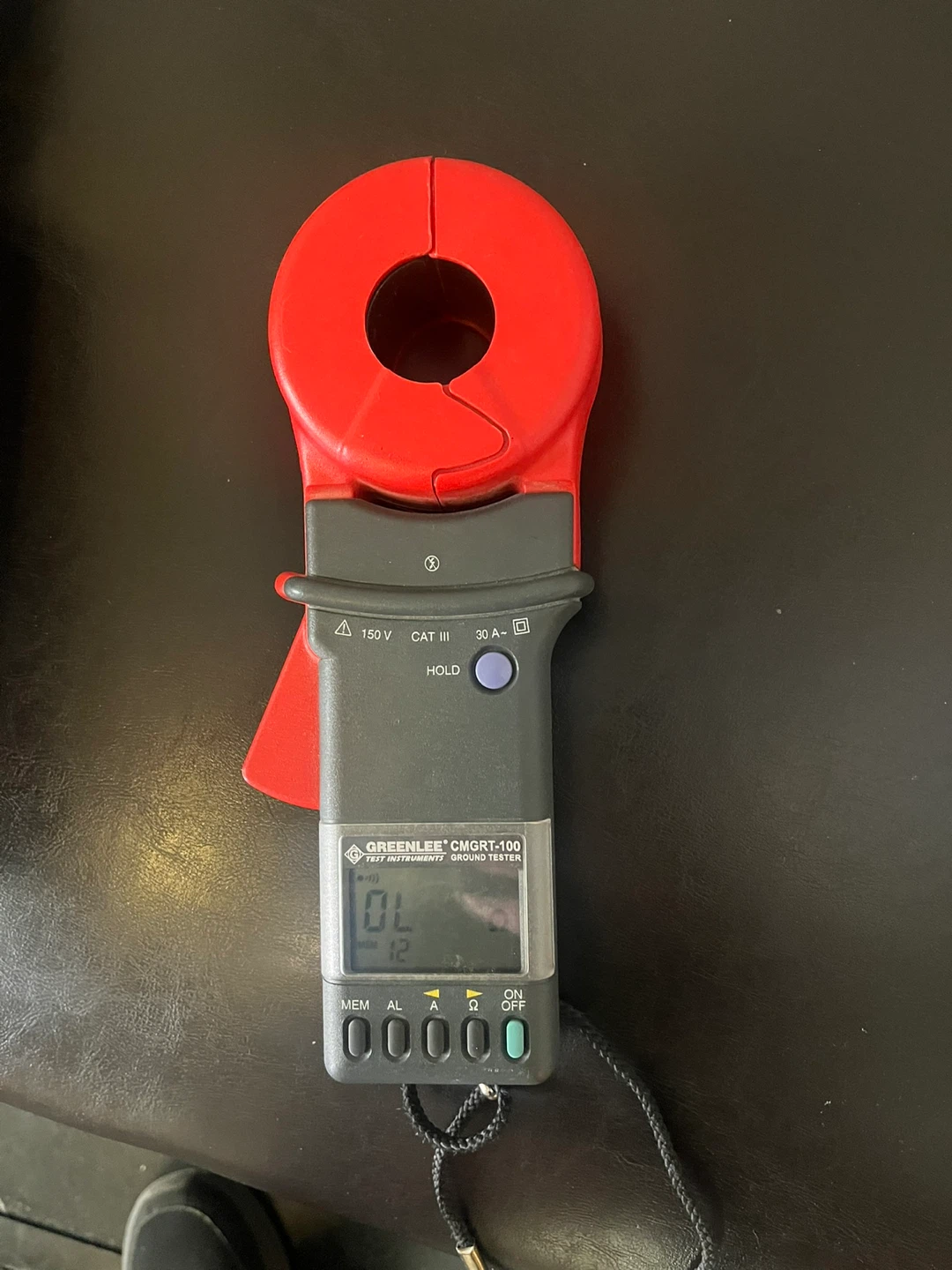Greenlee CMGRT-100 Clamp-On Ground Resistance Tester