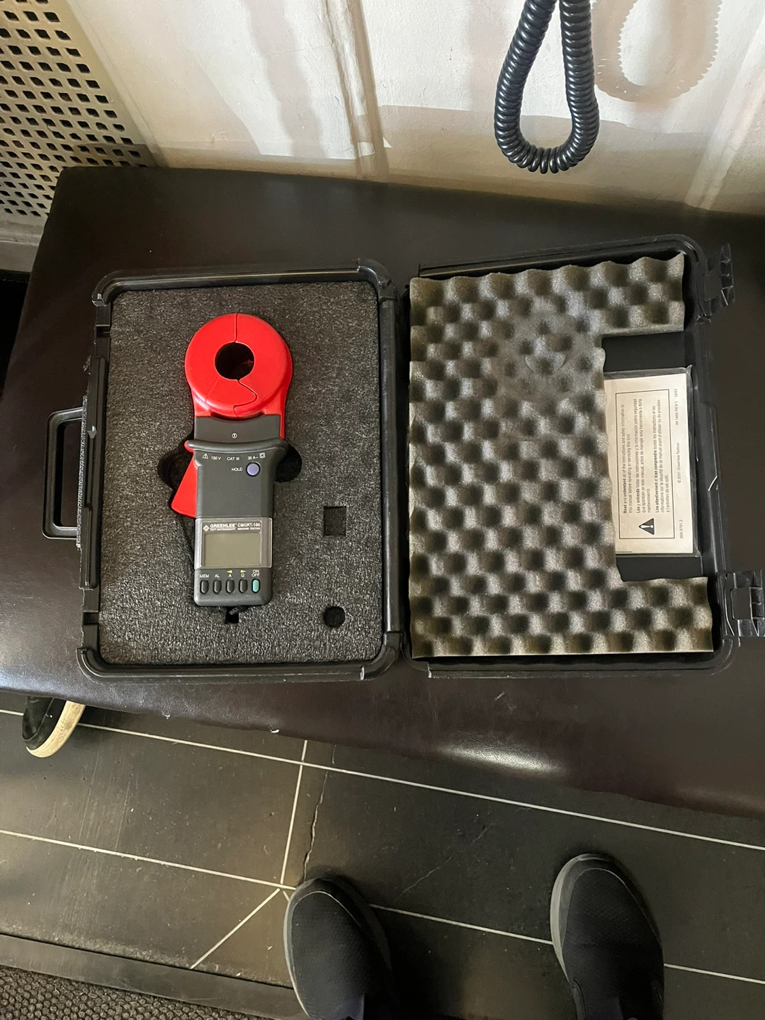 Greenlee CMGRT-100 Clamp-On Ground Resistance Tester - photo 5