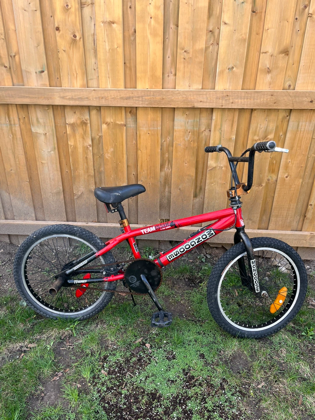 Mongoose Team Issue Red BMX Bike