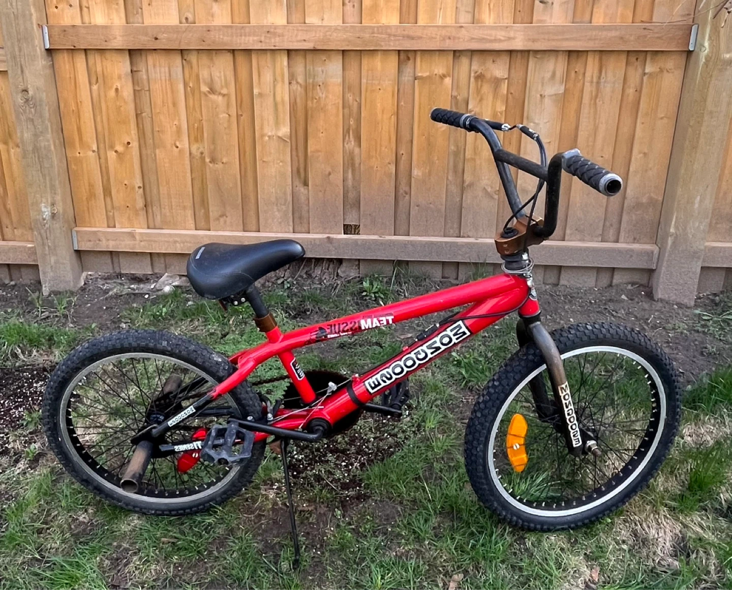 Mongoose Team Issue Red BMX Bike - photo 2