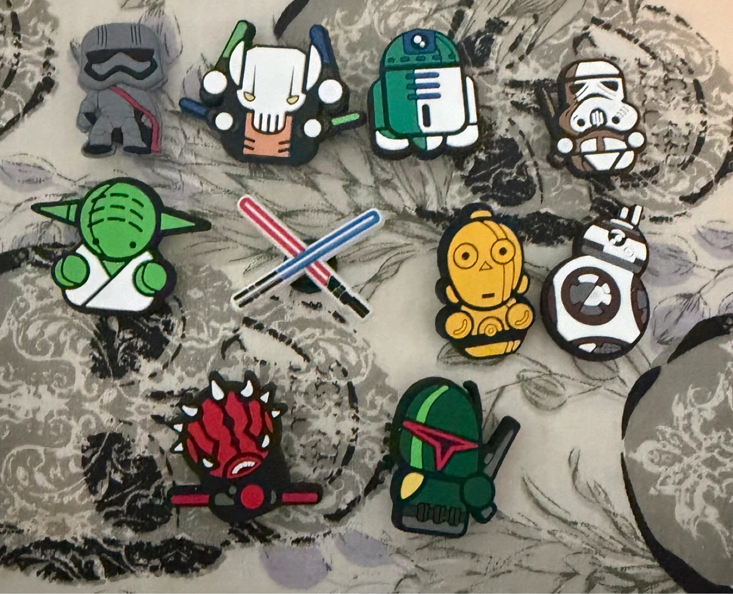 Star Wars Character Shoe Charms