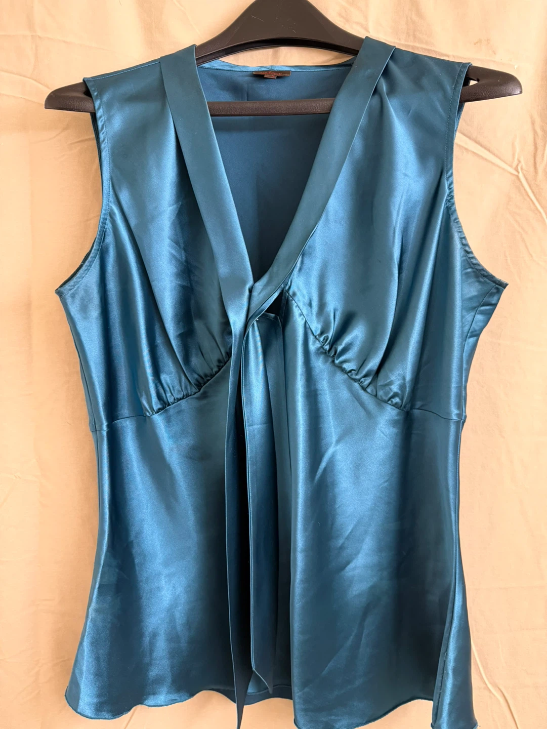 Danier Sleeveless Blouse Teal L/G