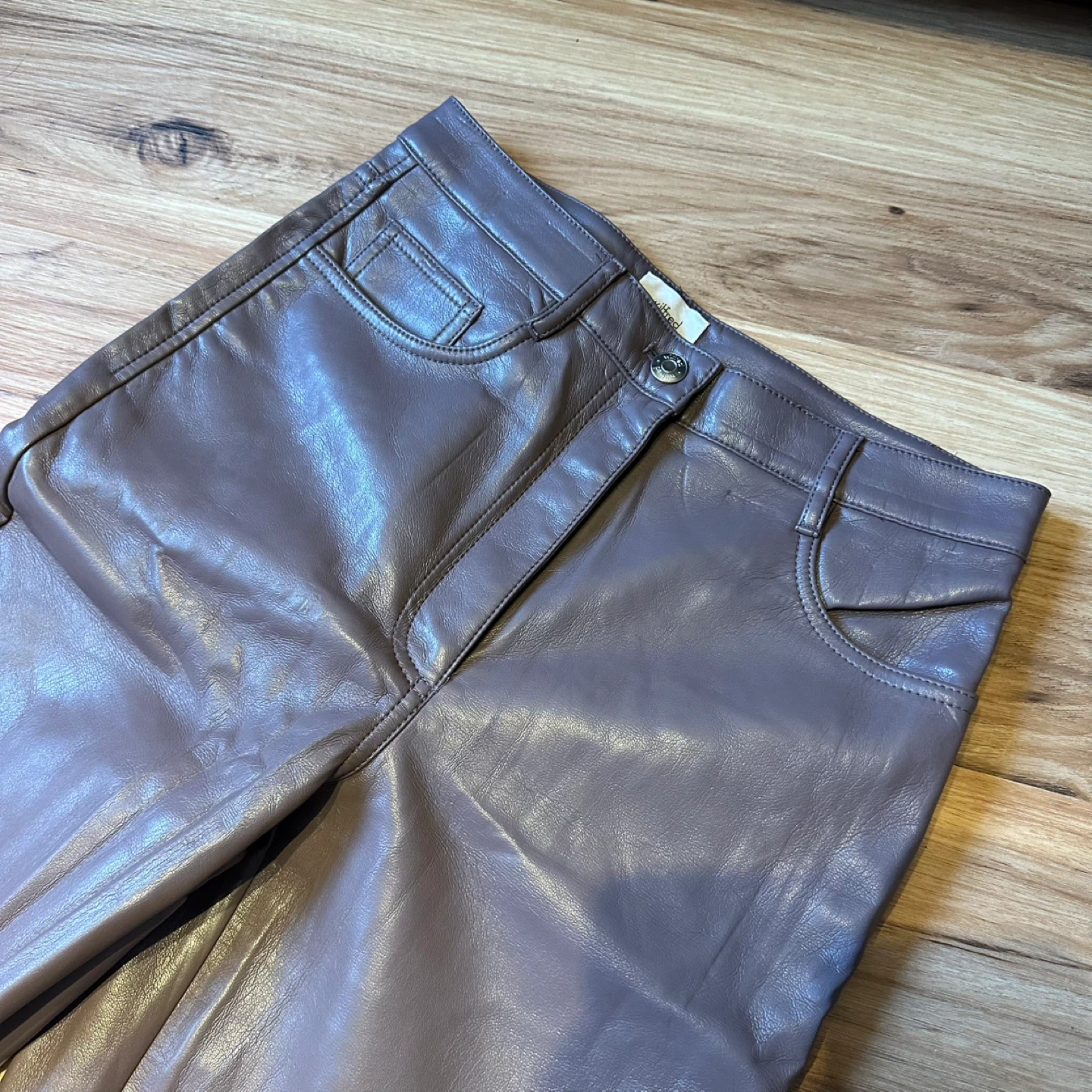 Wilfred Faux Leather Pants Size 4 - photo 2