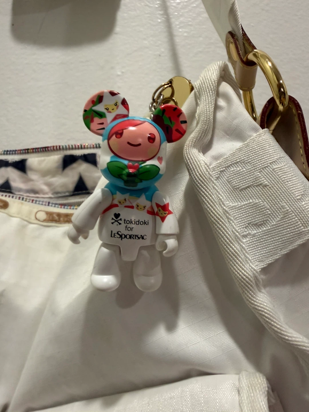 LeSportsac x tokidoki White Nylon Shoulder Bag - photo 3