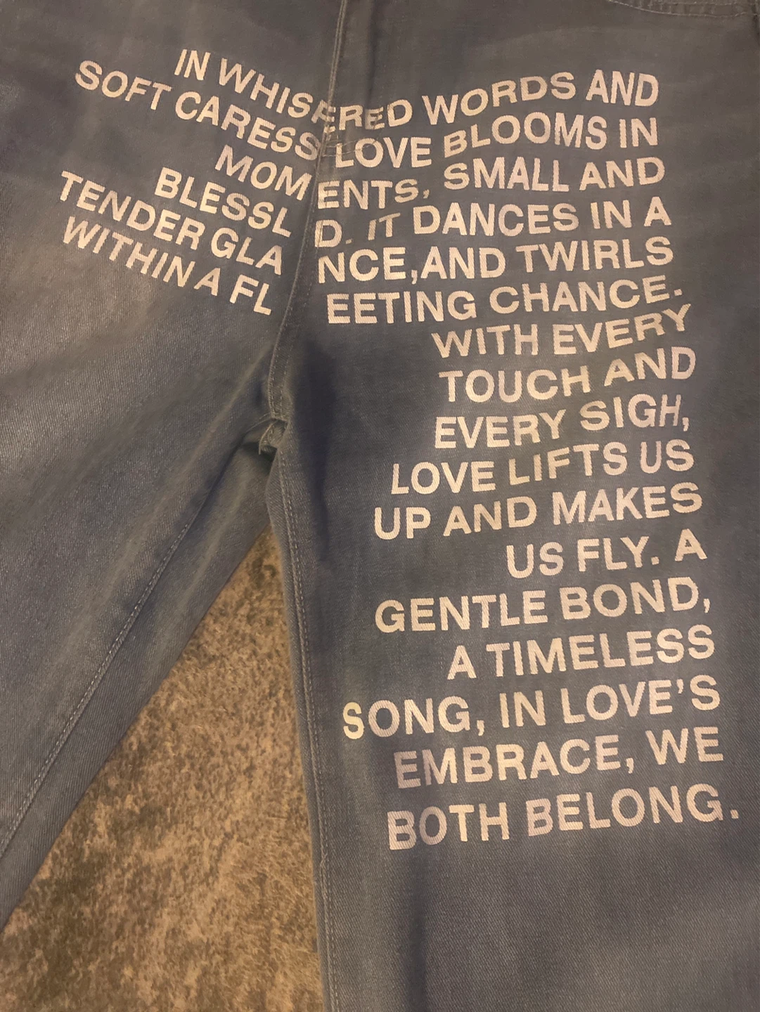 IHATESTARS Blue Poem Denim - photo 3