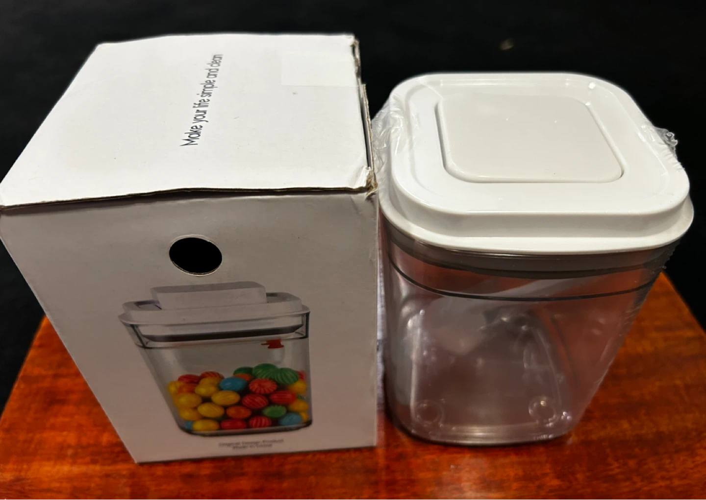 Plastic Storage Container with Lid