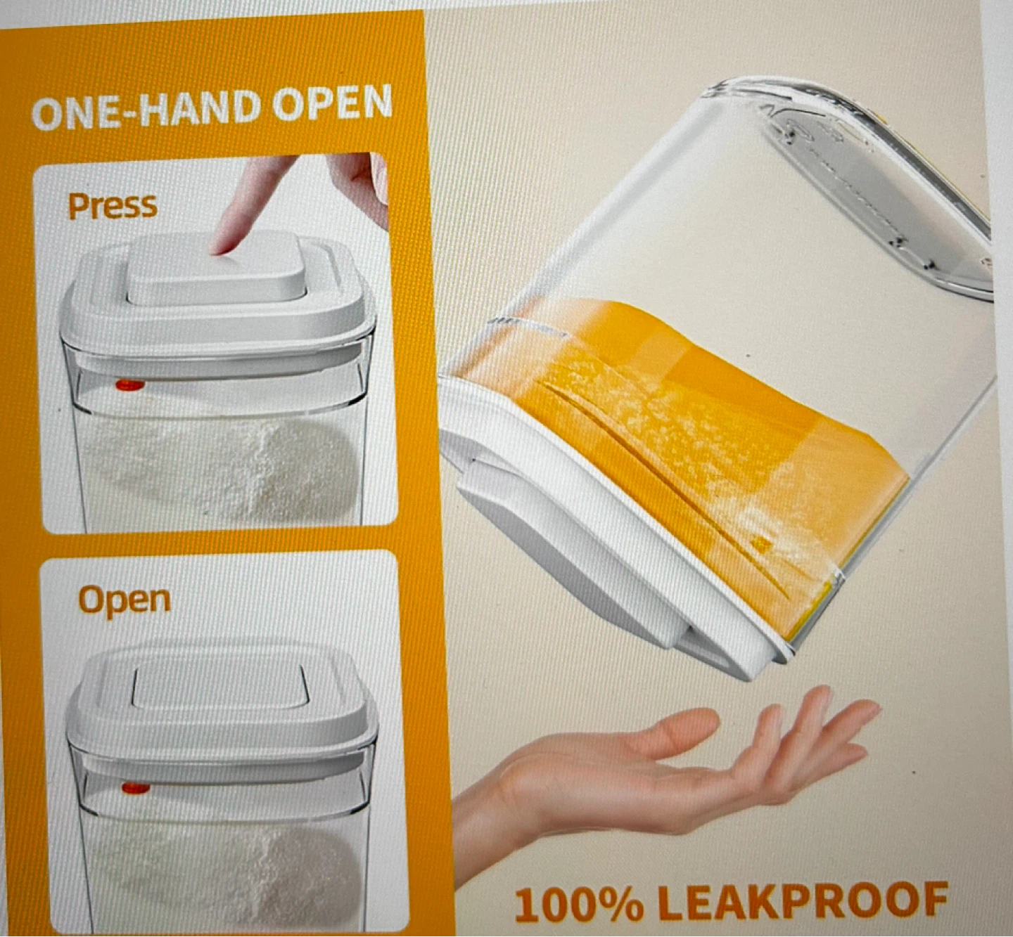 Plastic Storage Container with Lid - photo 4