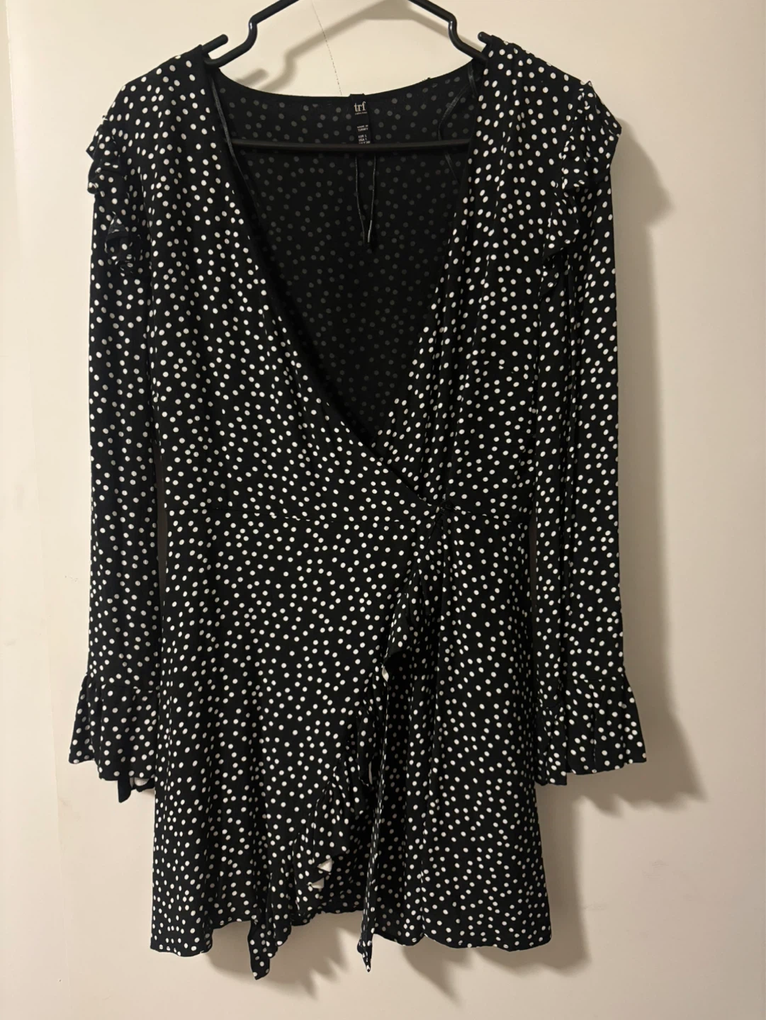 Zara Polka Dot Wrap Dress/ Romper