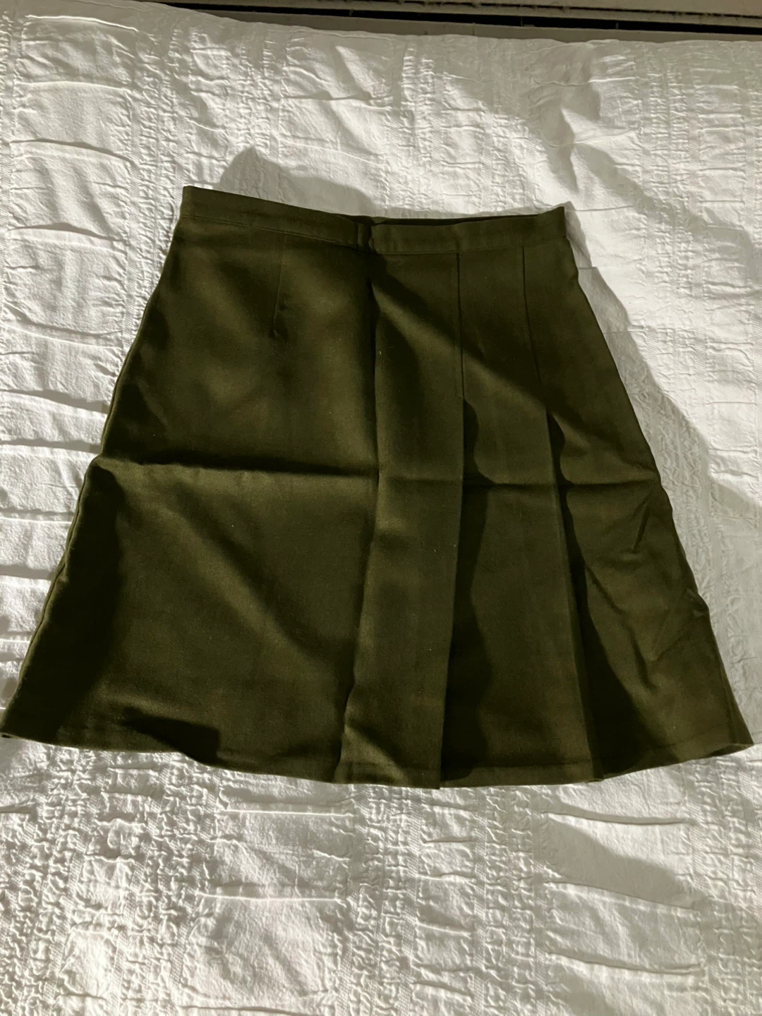 Green A-Line Skirt