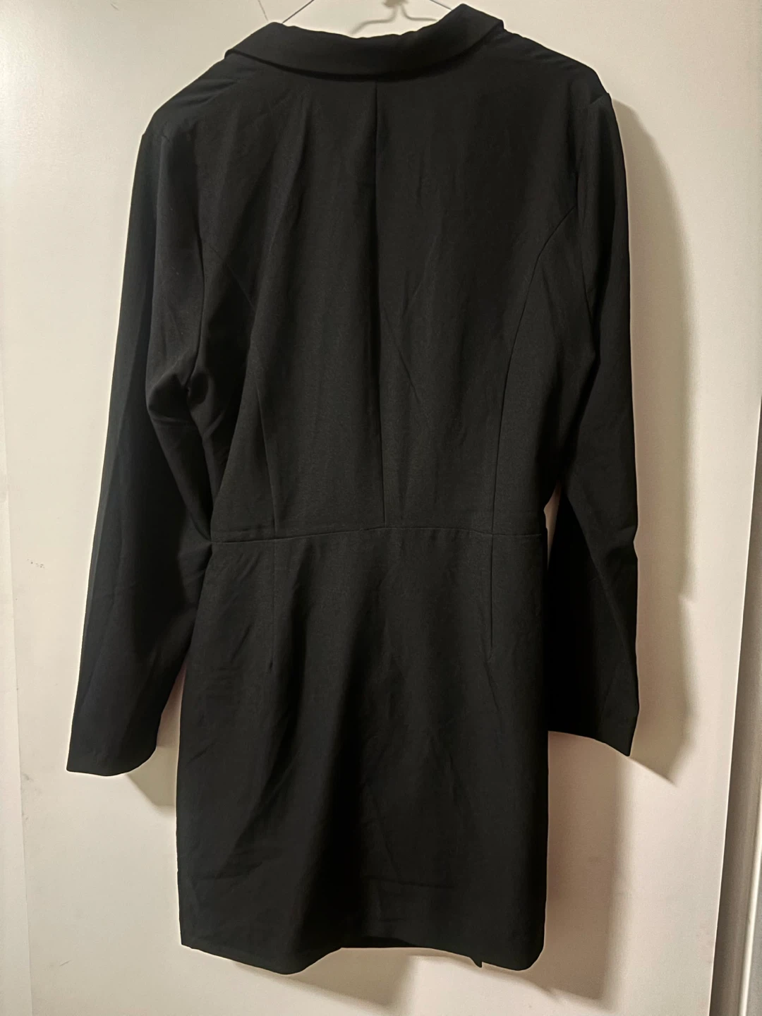 H&M Black Cut Out Blazer Dress - photo 2