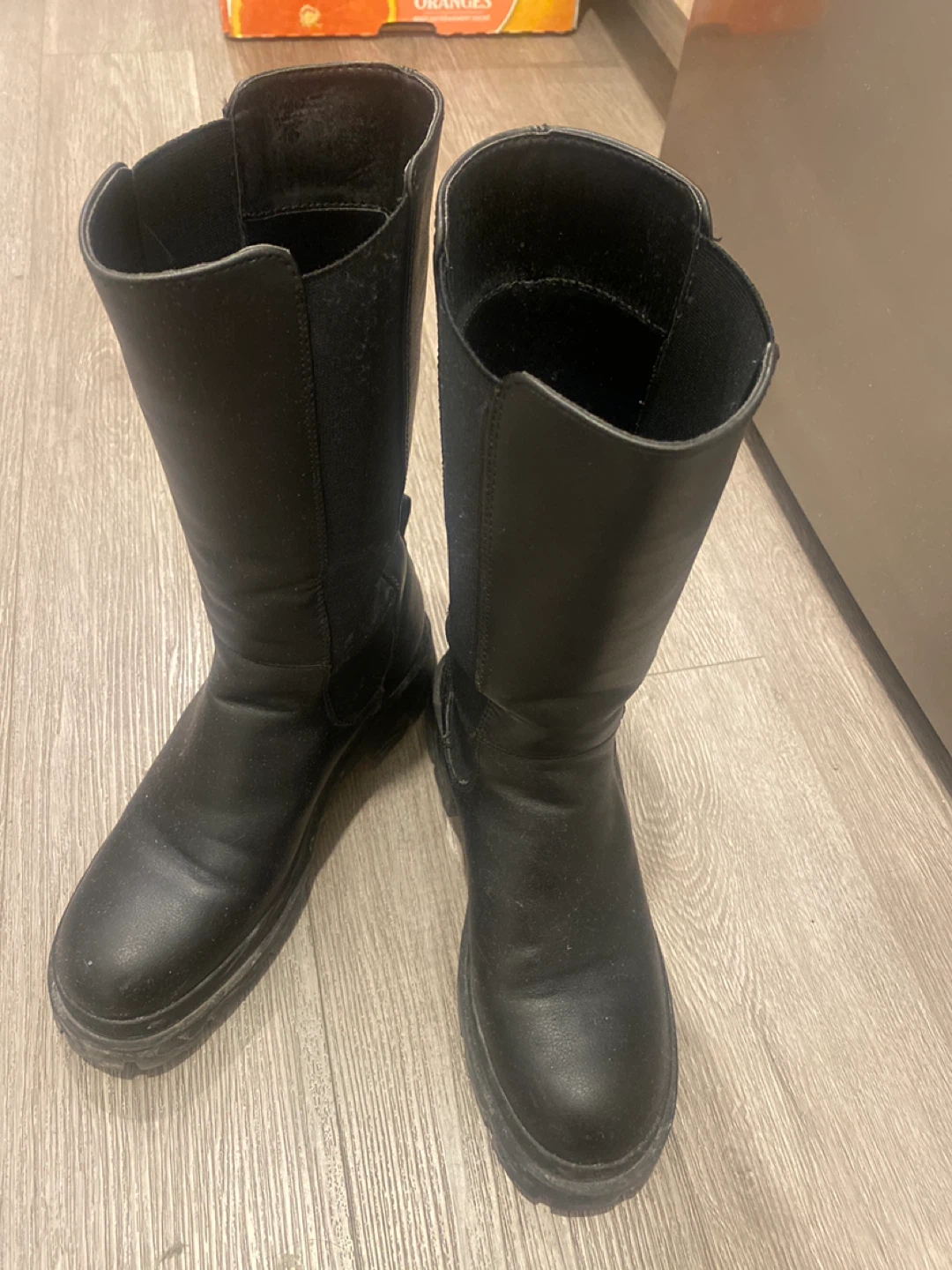 ONLY Black Knee-High Boots - Size 6 UK / 39 EUR - photo 2