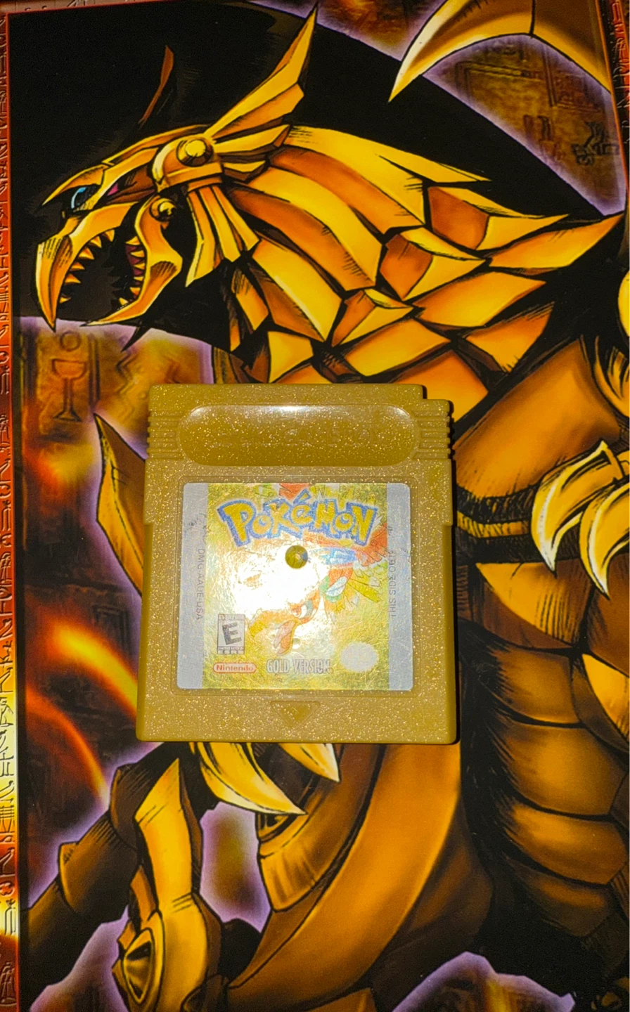 Pokemon Gold Version Game Boy Cartridge