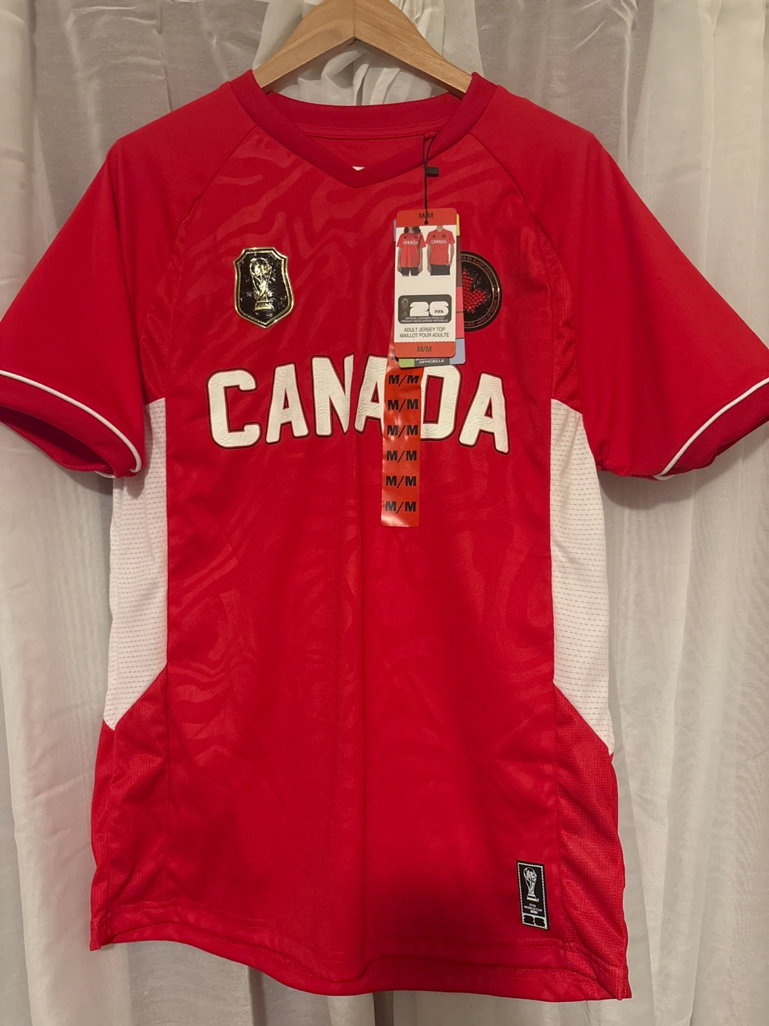 FIFA Canada Adult Jersey Top M/M Red - photo 5