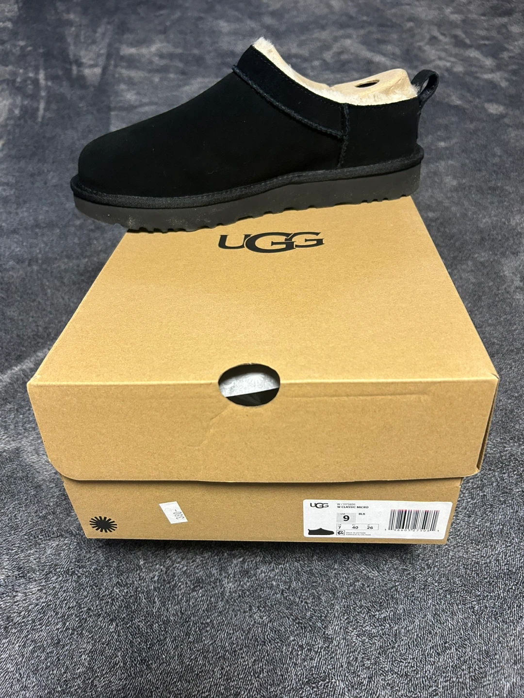 Ugg Classic Mini Boots & Scuff Slippers - Black & Tan - photo 2