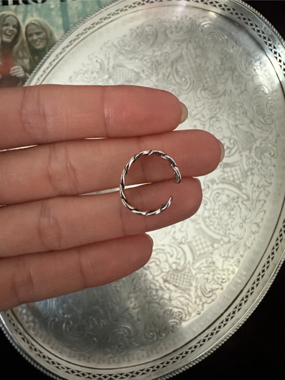 925 Silver Chain Link Ring - photo 4