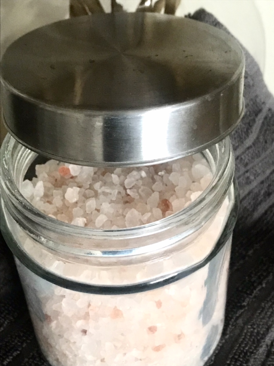 Himalayan Bath Salts + Glass Jar + Satin Eye Mask - photo 4