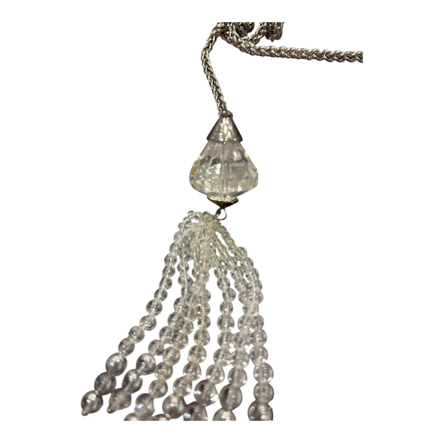 AX long Necklace with Tassel Pendants - photo 2