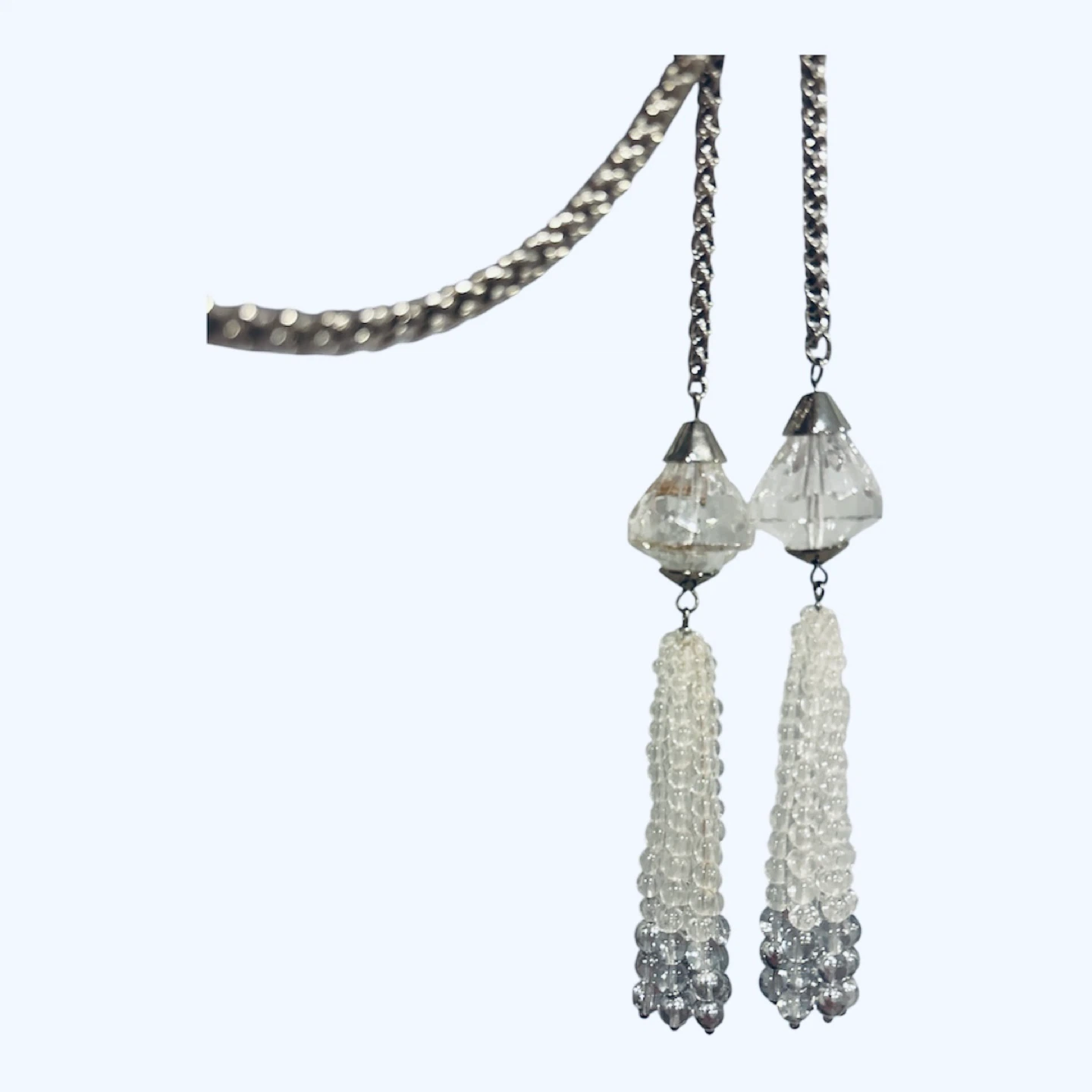 AX long Necklace with Tassel Pendants - photo 4