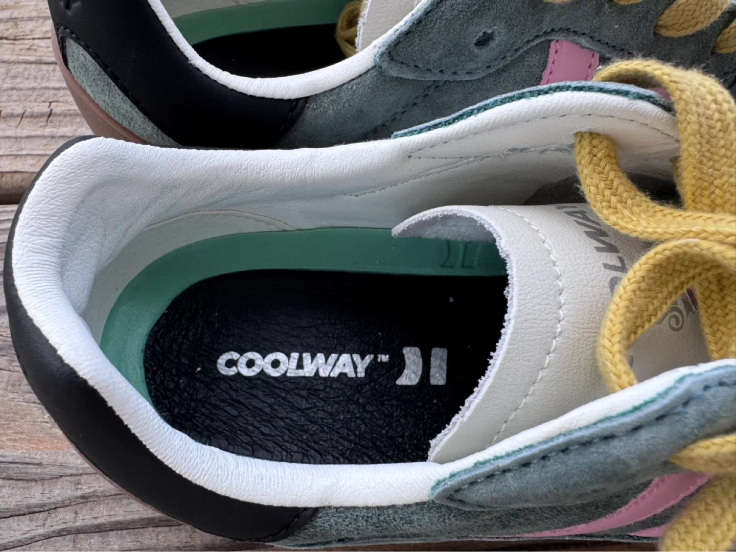 Womens Coolway GOAL Athletic Shoe - Green Forest - photo 3