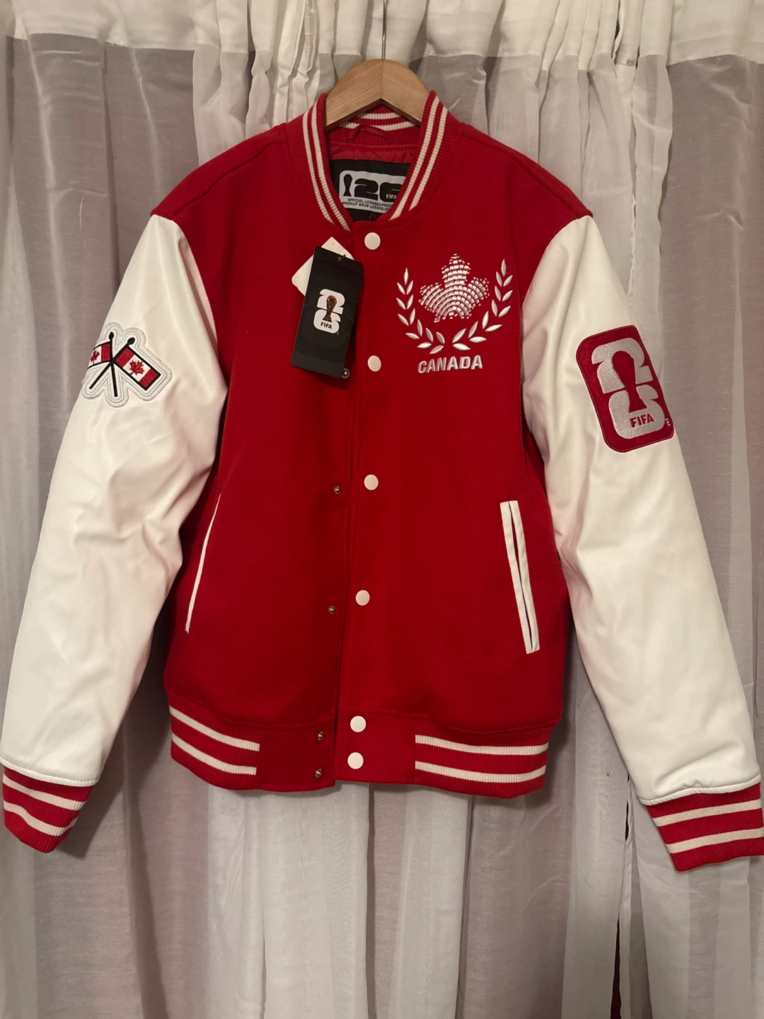 FIFA Limited Edition Canada Varsity Jacket - Medium