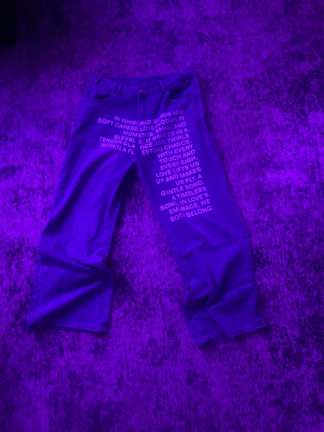 IHATESTARS Blue Poem Denim - photo 5