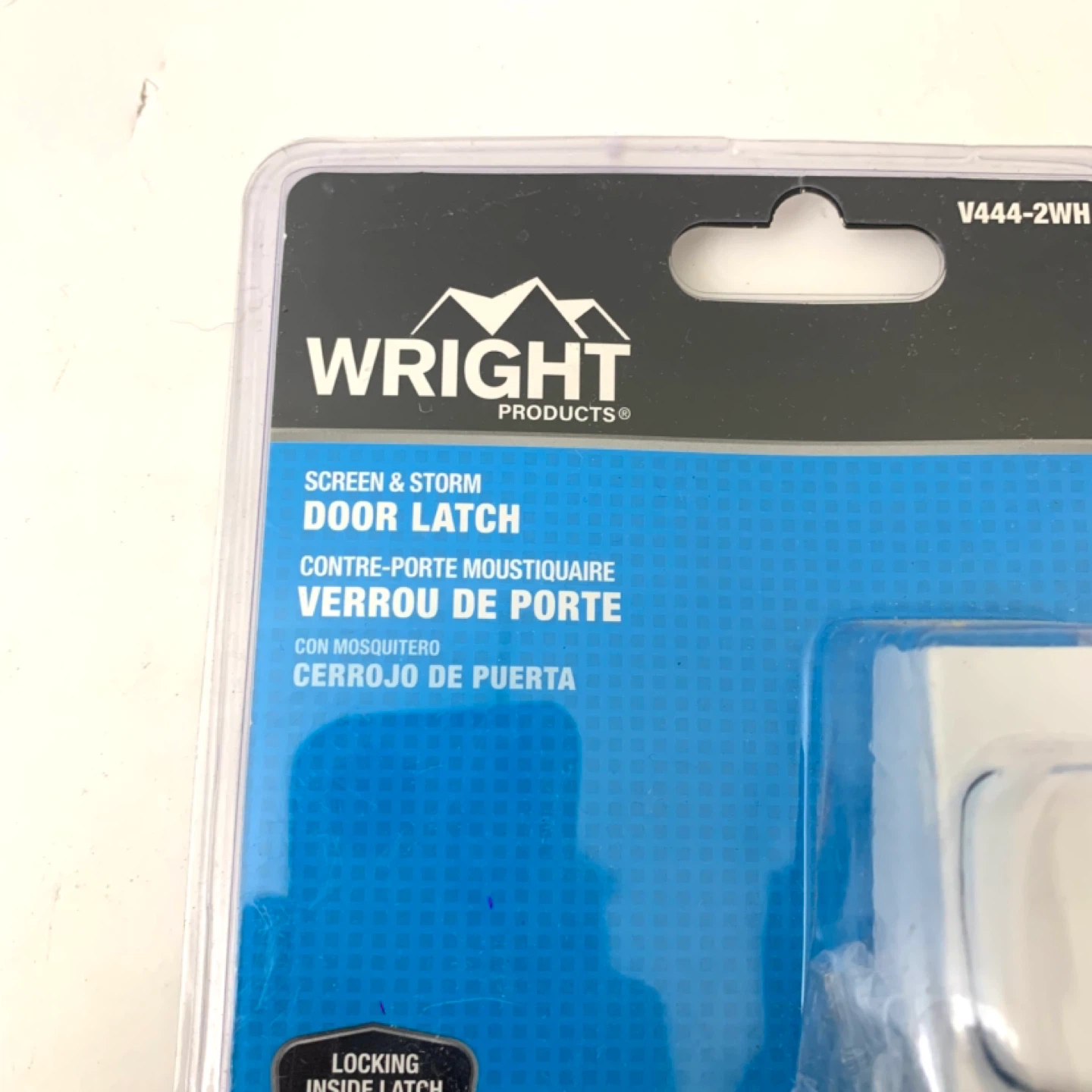 Door Latch Screen Storm Door Lock Handle Wright Products V444 - photo 2