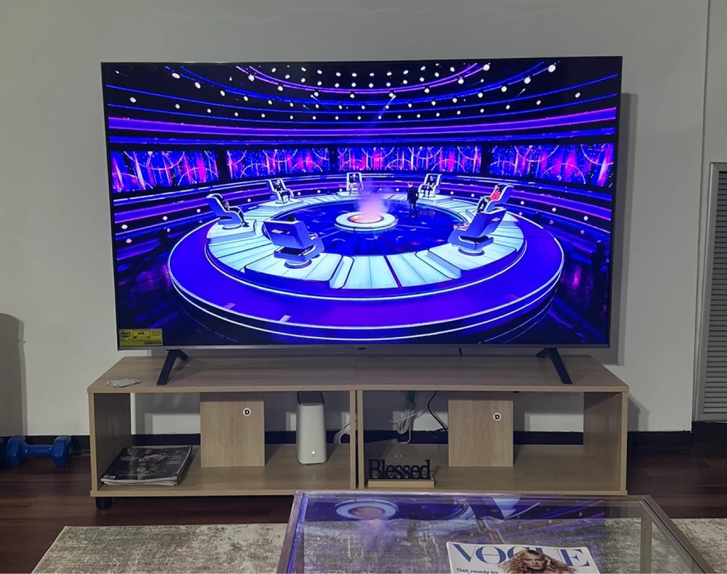 TV Stand - Holds up to 70" TVs