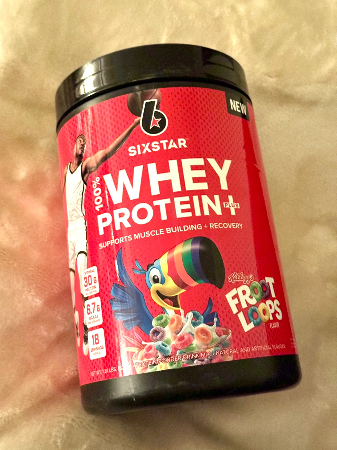 New Sealed 100% Whey Protein Plus Fruit Loops
