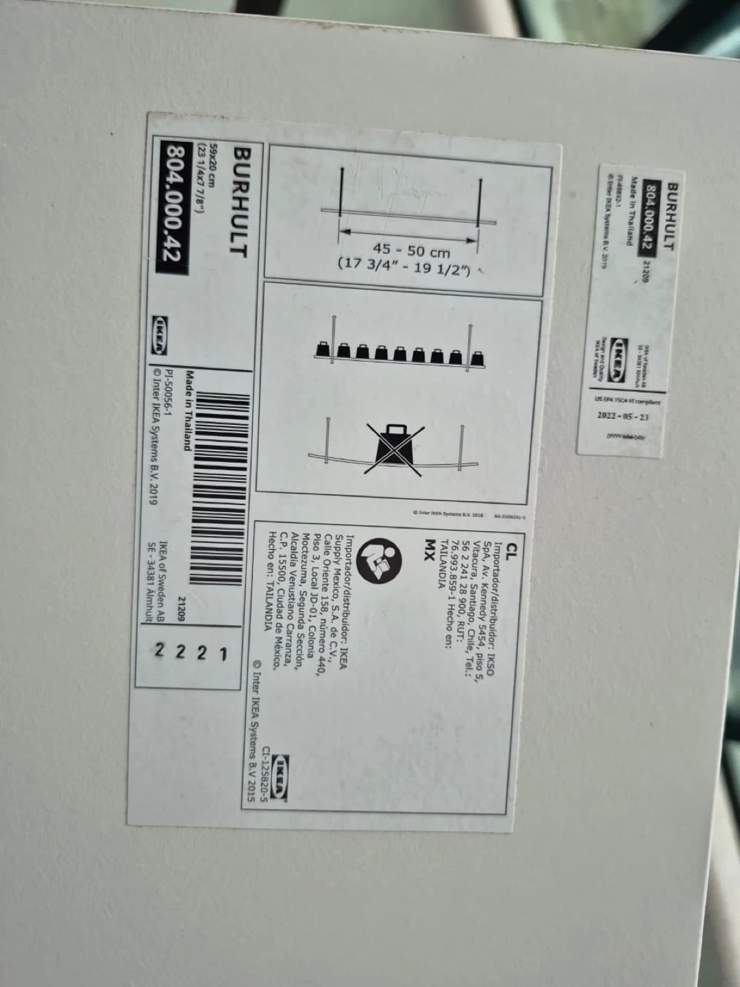 IKEA BURHULT Shelf Boards and Brackets - photo 2