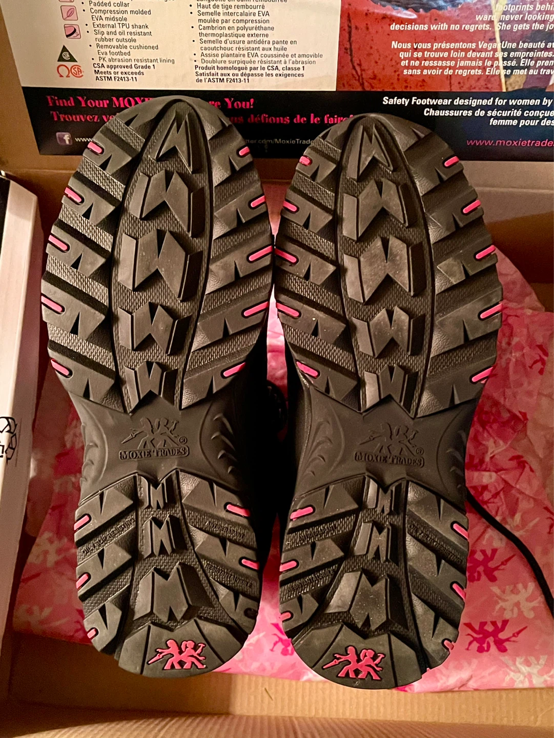 NEW Moxie Trades Women's Vegas Work Boot Size 6 - photo 3