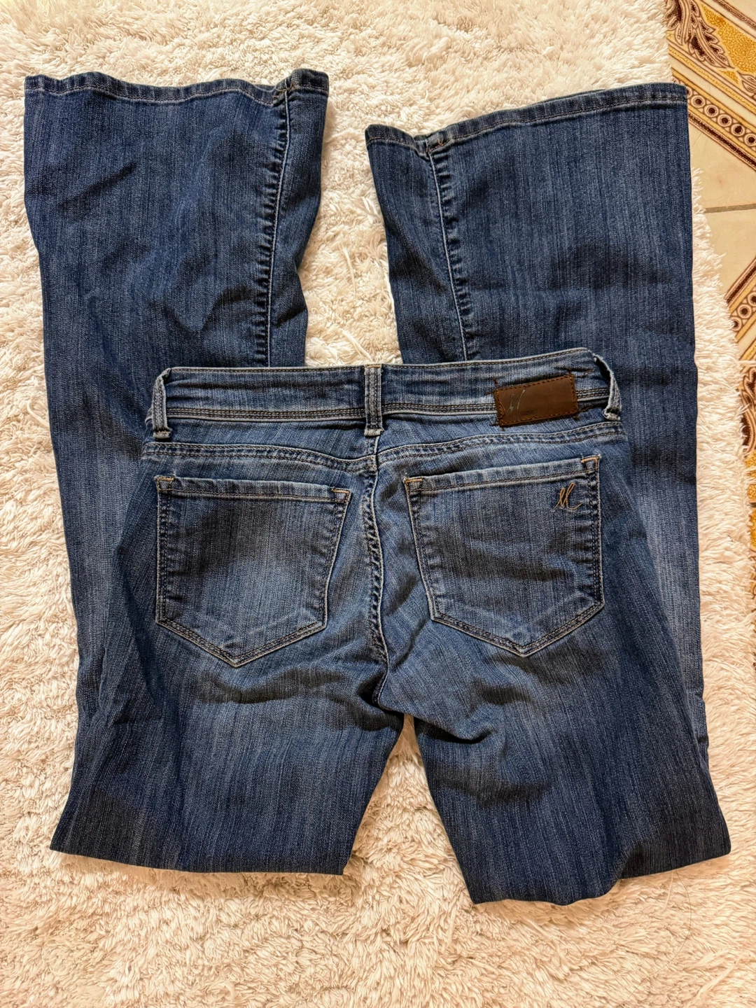 Mavi Amber Bell Bottom y2k Low Rise Jeans 24/32 - photo 4
