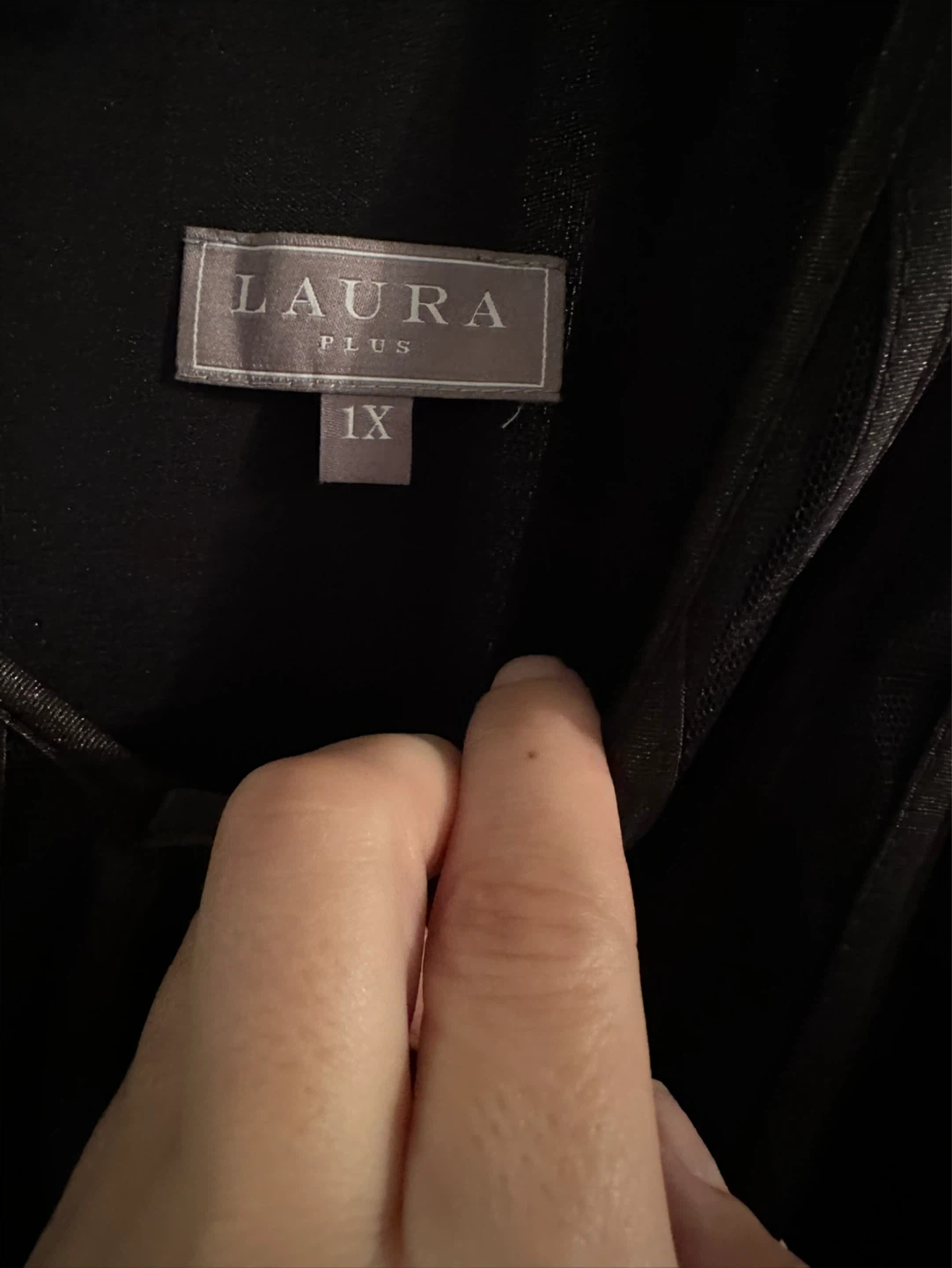 Laura Plus Black Pleated Maxi Dress Size 1X - photo 5