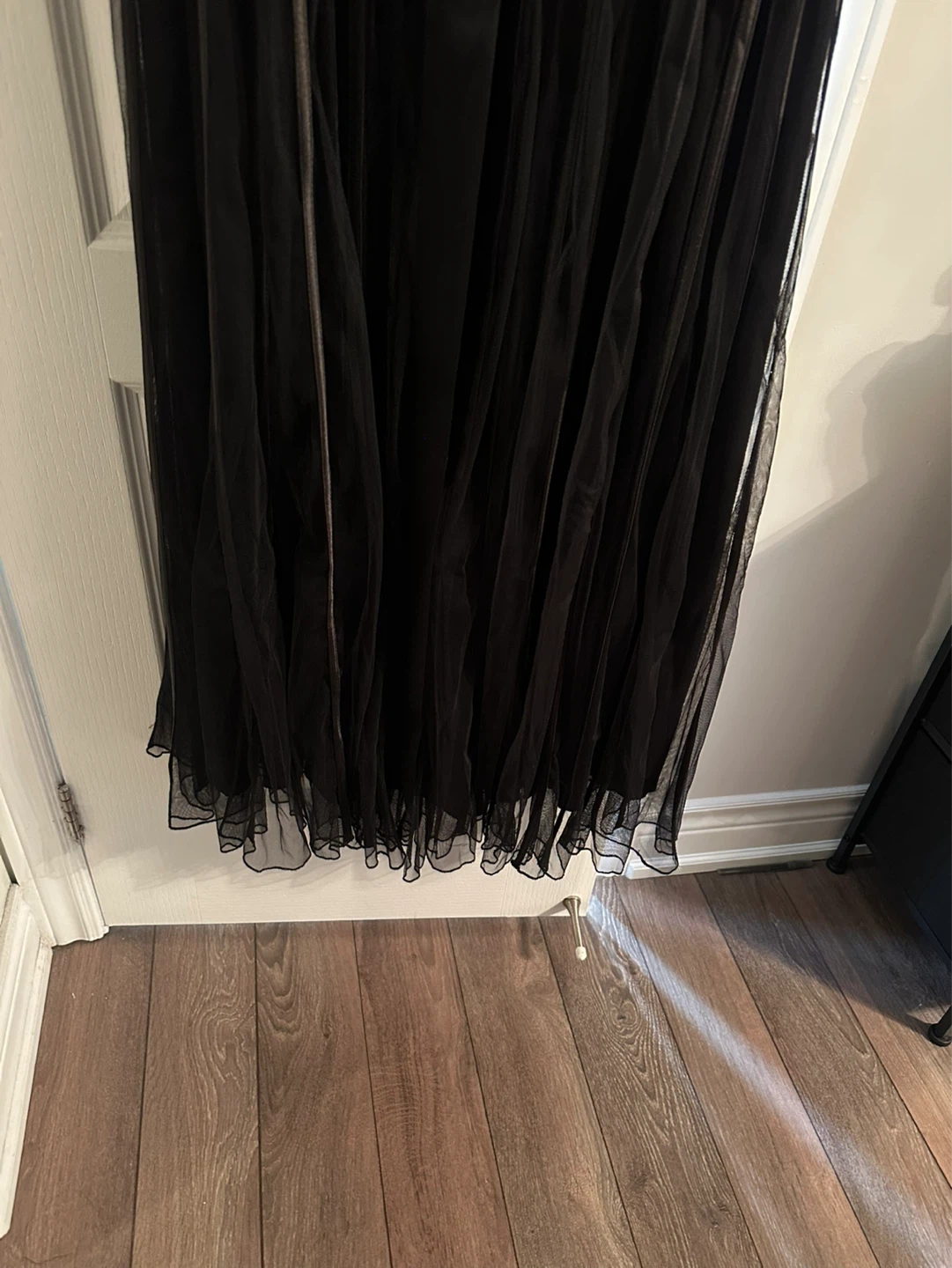 Laura Plus Black Pleated Maxi Dress Size 1X - photo 3