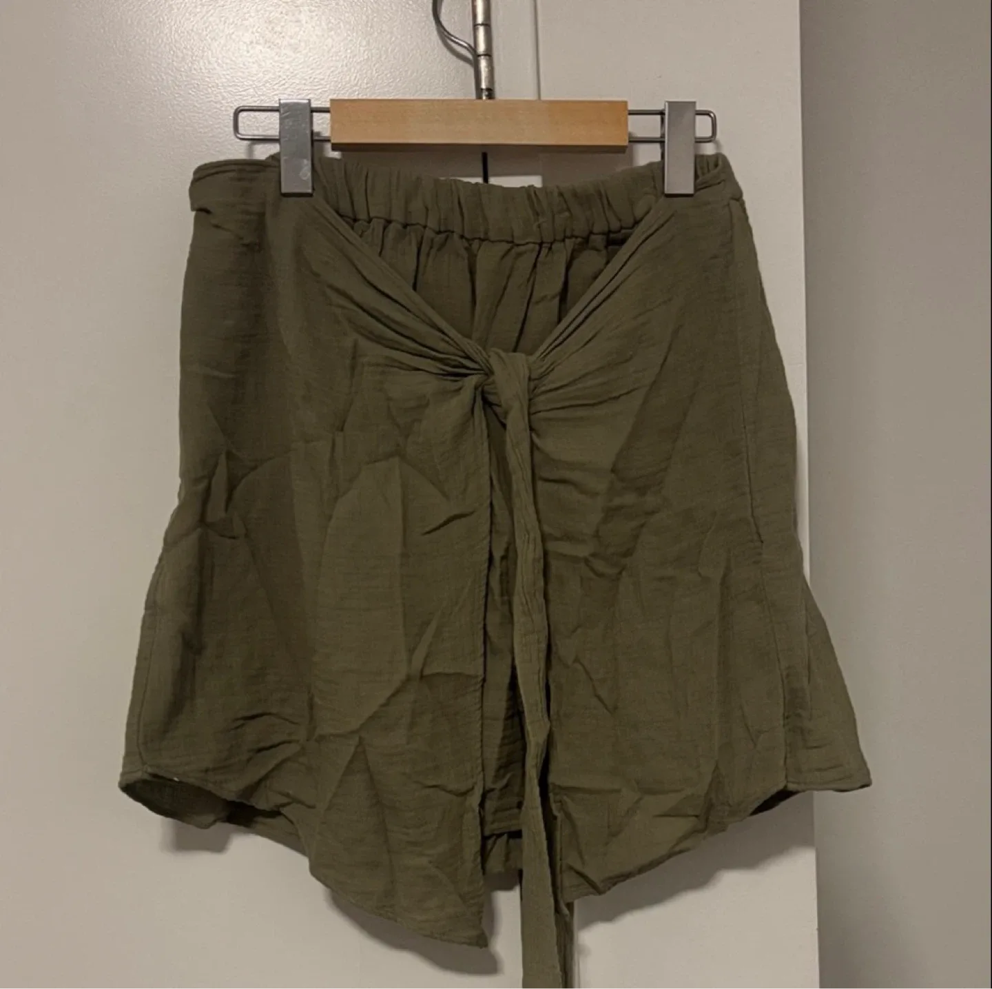 ZARA Tie Front Wrap Skirt - photo 2