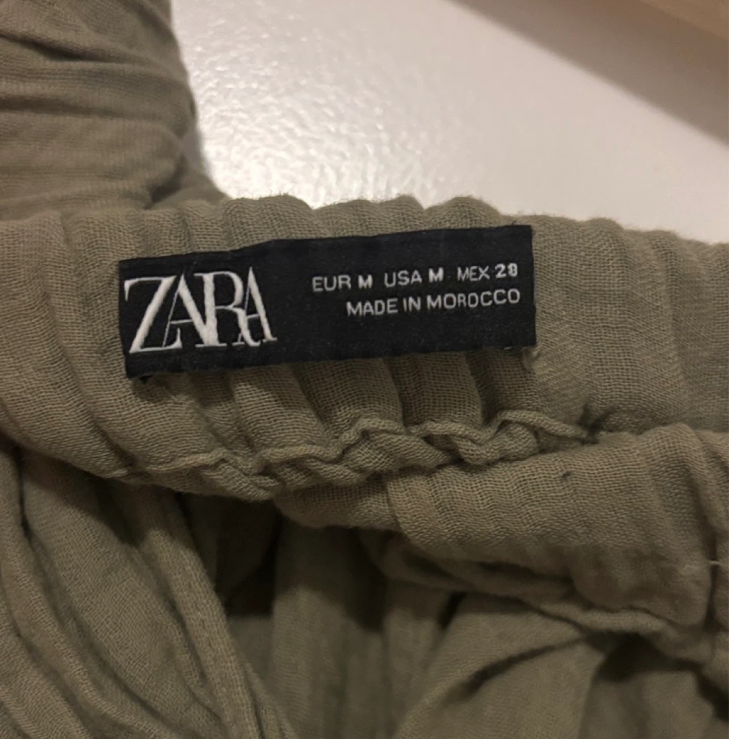 ZARA Tie Front Wrap Skirt - photo 3