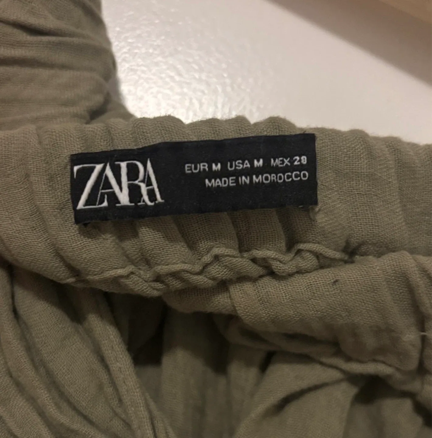 ZARA Tie Front Wrap Skirt - photo 3
