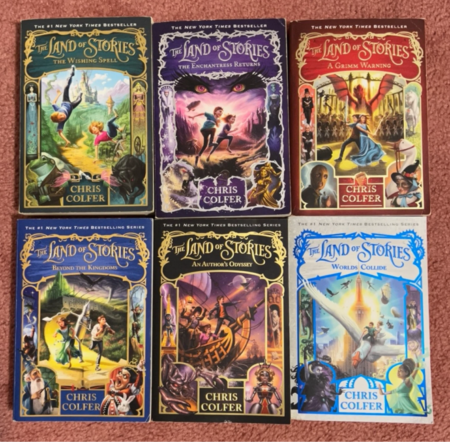 The Land of Stories Book Series by Chris Colfer
