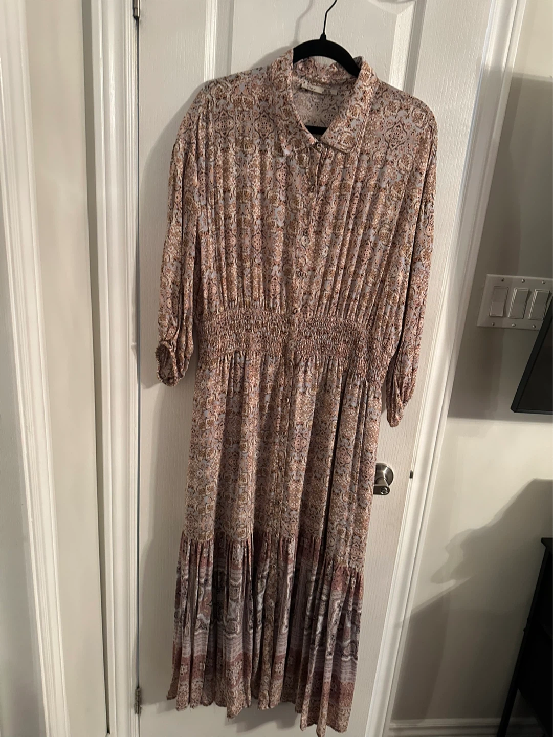 Dex Floral Print Shirtdress XL
