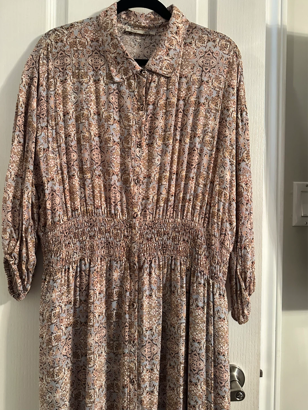 Dex Floral Print Shirtdress XL - photo 2