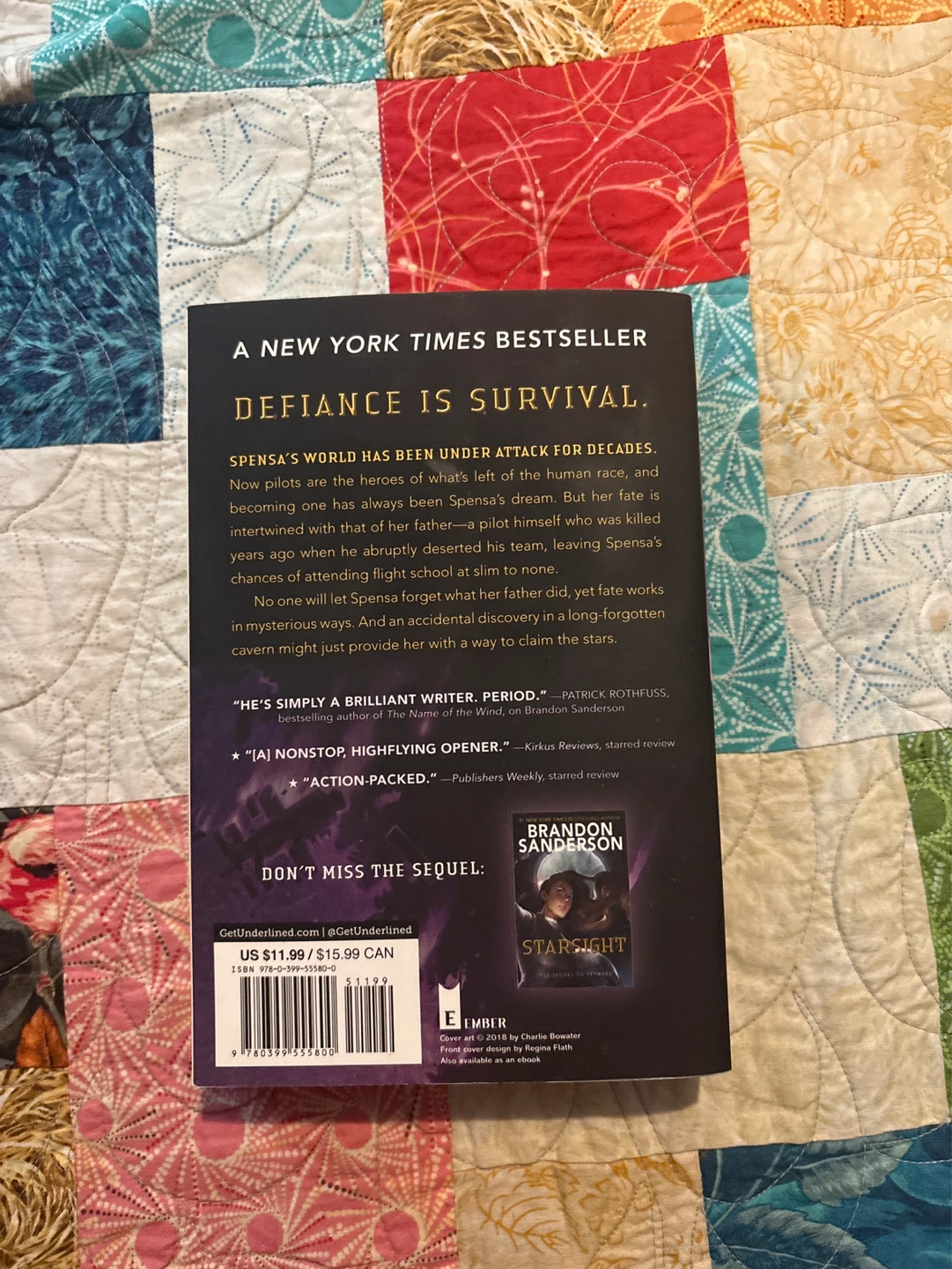 Brandon Sanderson Skyward Book - photo 2