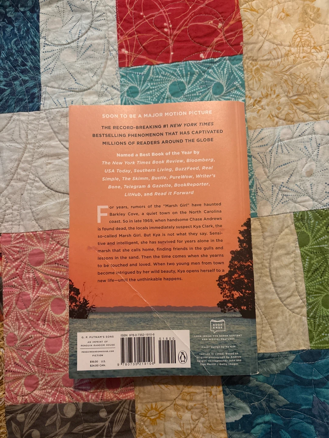 Where the Crawdads Sing by Delia Owens Novel - photo 2