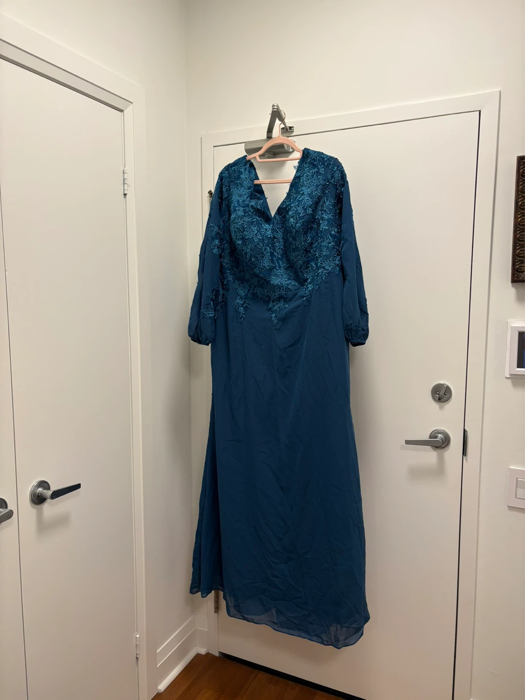 Teal Lace Maxi Dress – Size 22 Plus - photo 3