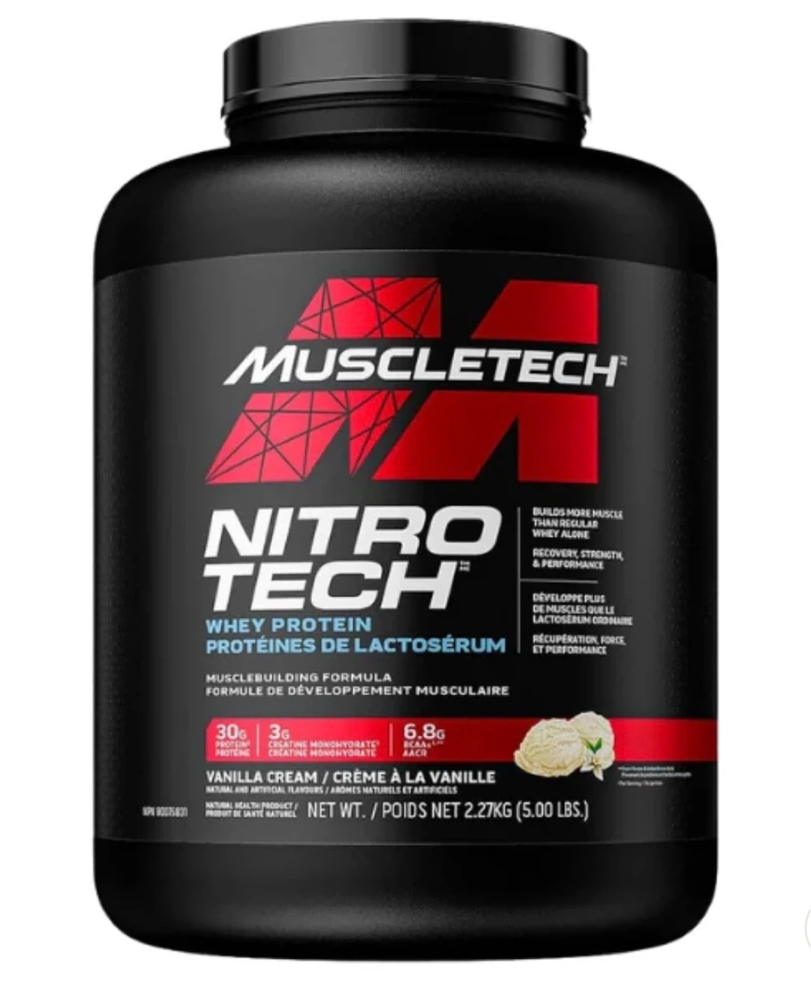 MuscleTech Nitro-Tech Whey Protein 5lbs - photo 5