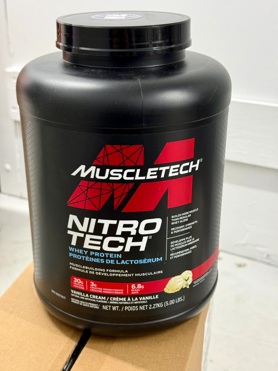 MuscleTech Nitro-Tech Whey Protein 5lbs