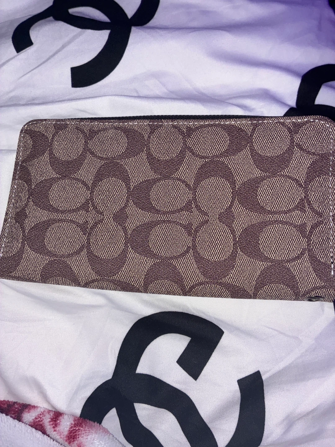 Coach Zip Around Wallet