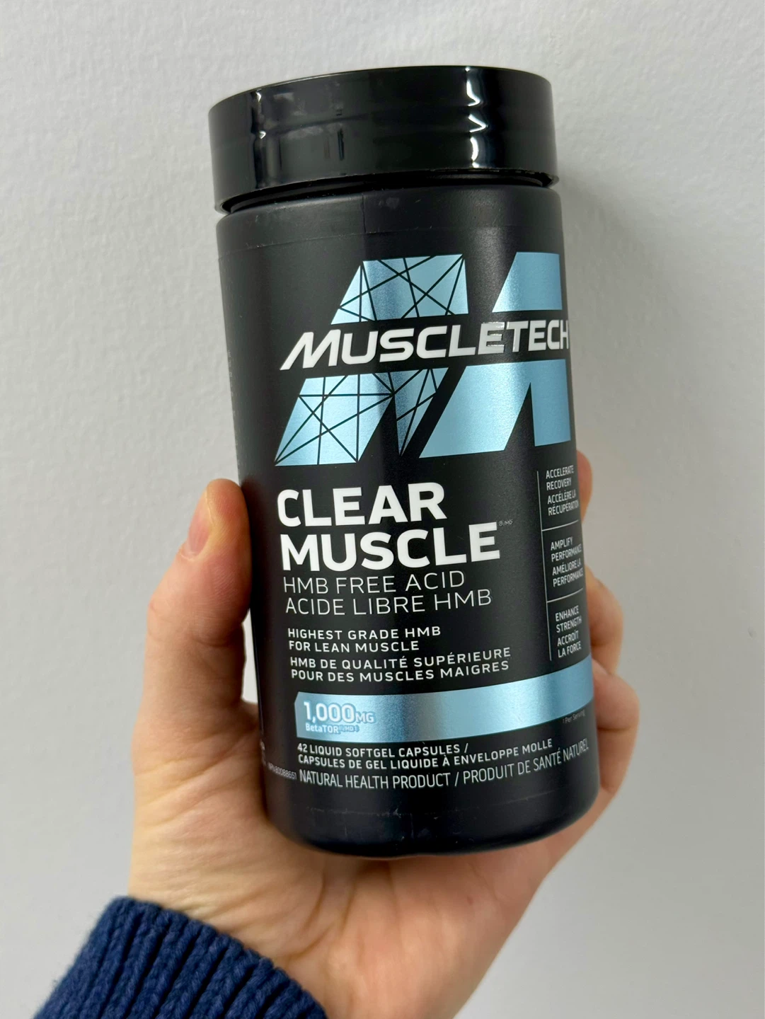 New Sealed MuscleTech Clear Muscle - 42 Softgels
