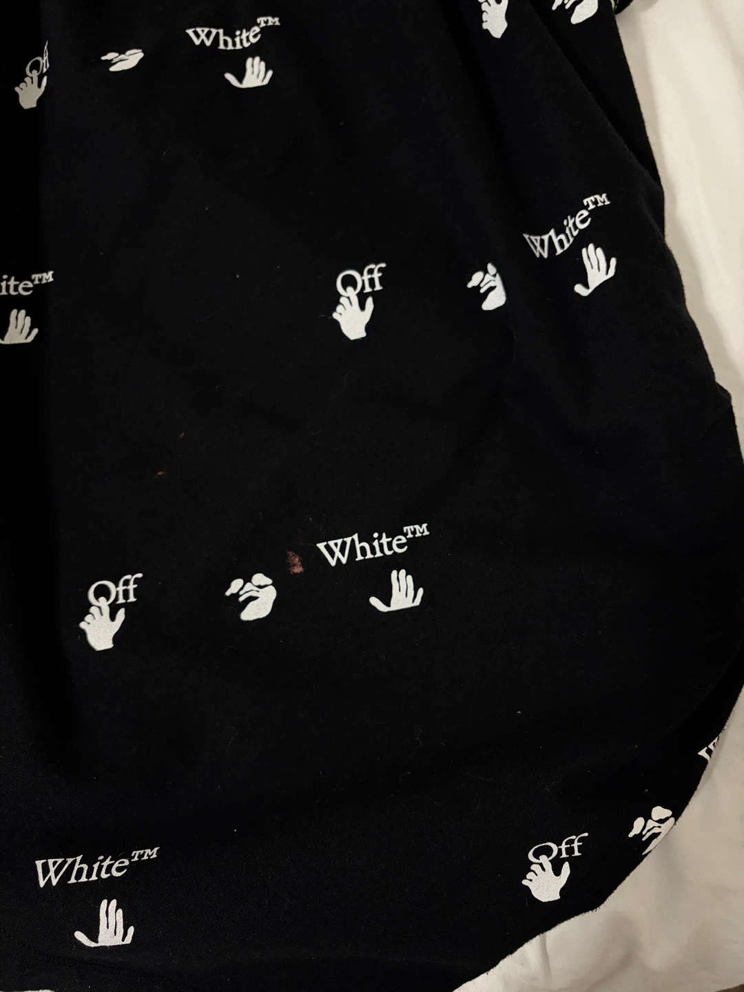 OFF-WHITE All Over Logo Print Shirt - photo 2