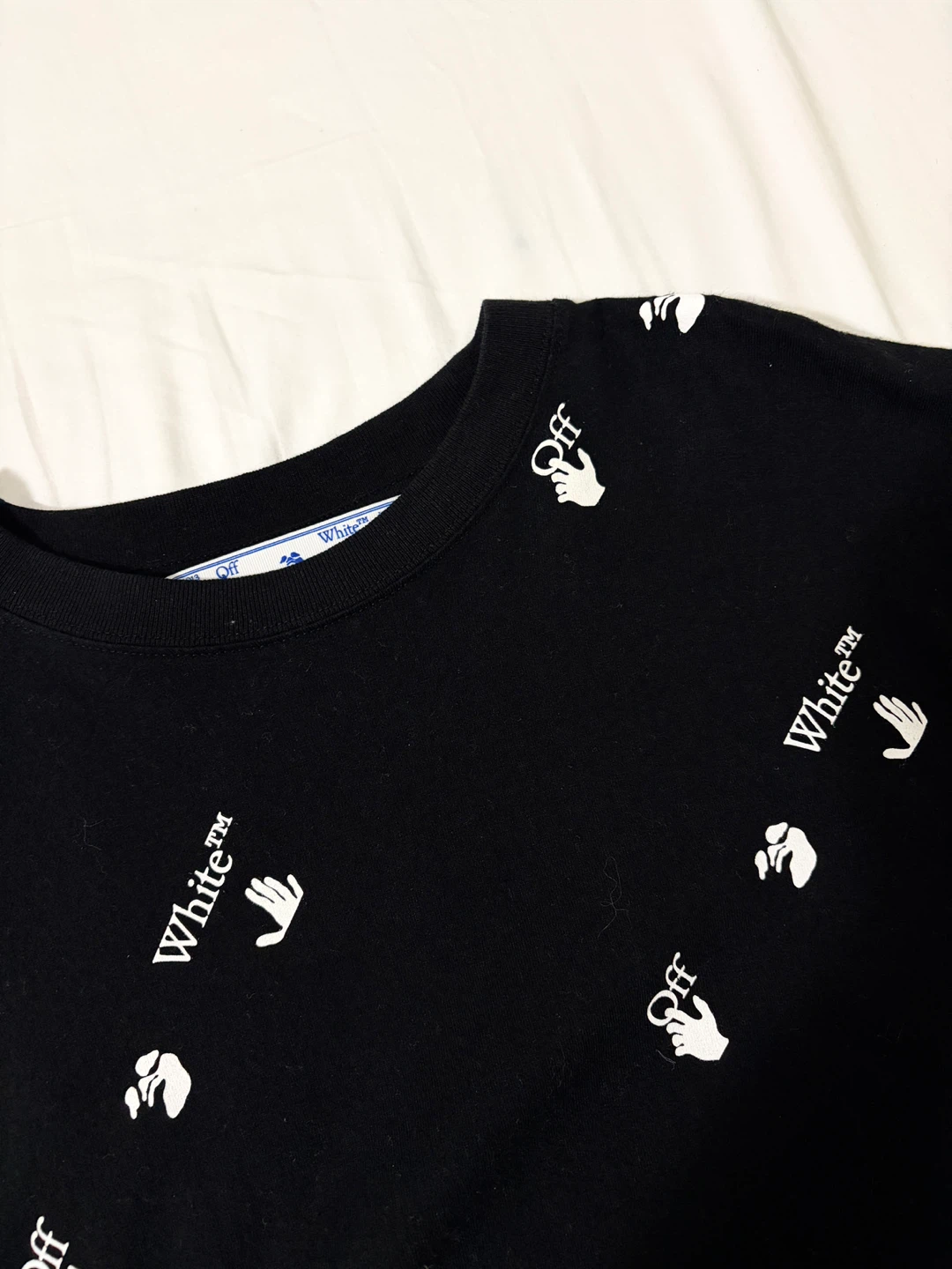 OFF-WHITE All Over Logo Print Shirt - photo 4